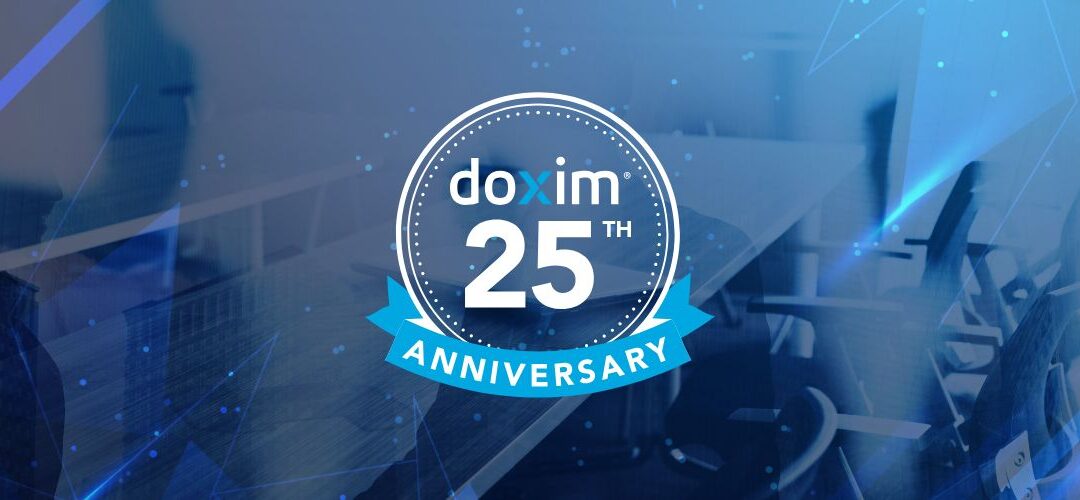 Doxim Marks Milestone Anniversary: 25 Years of Customer Communications Excellence 