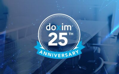 Doxim Marks Milestone Anniversary: 25 Years of Customer Communications Excellence 